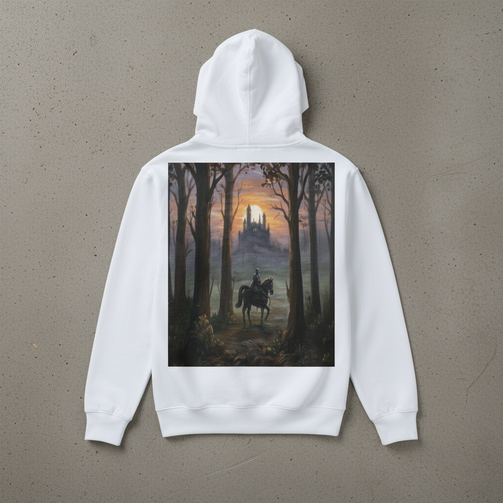 Sunset Knight Cotton Hoodie