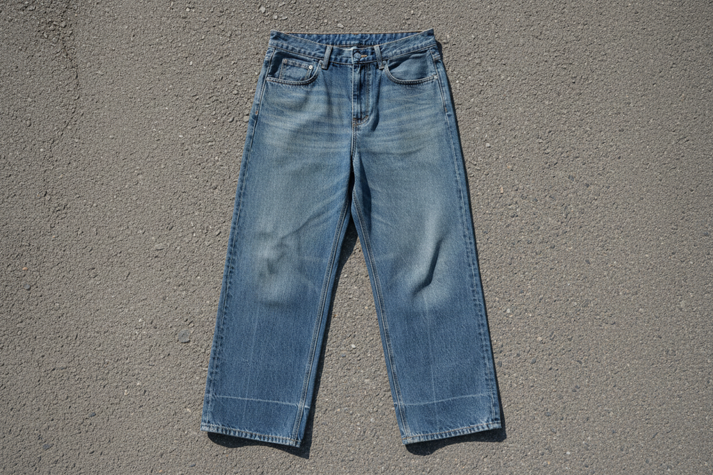 Vintage Wash – Baggy Denim Jeans