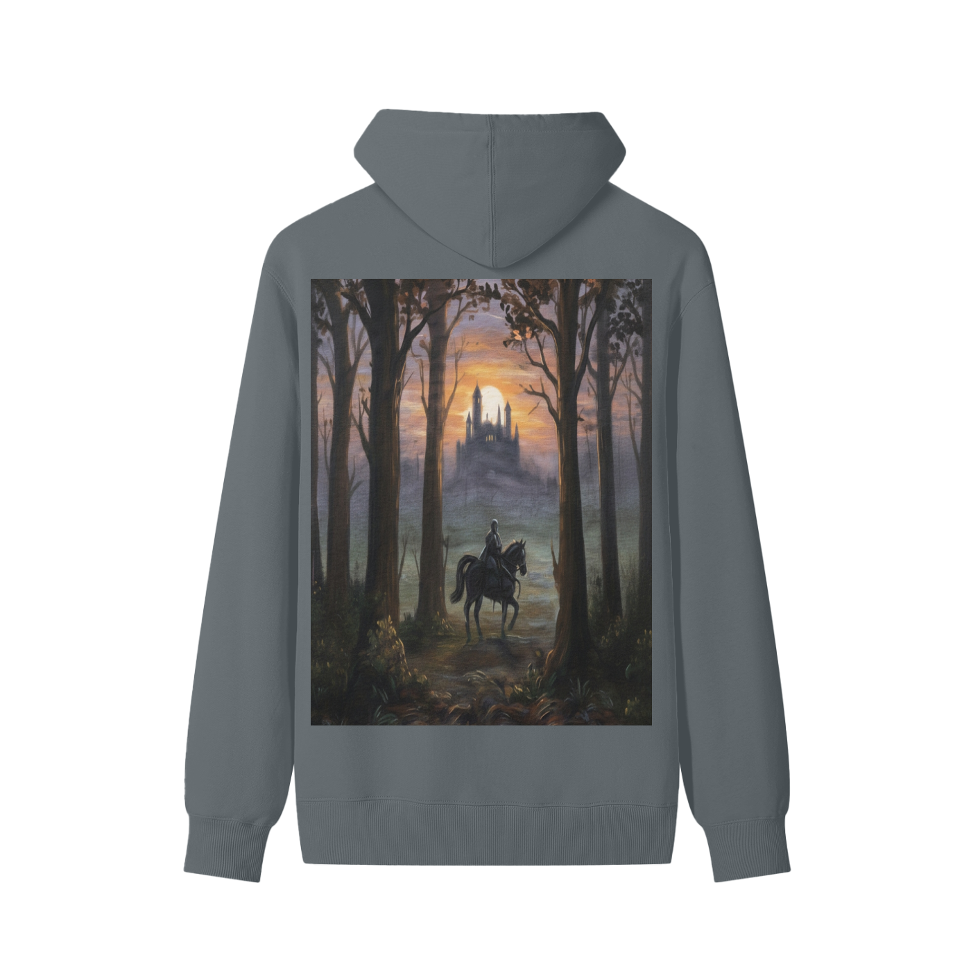 Sunset Knight Cotton Hoodie