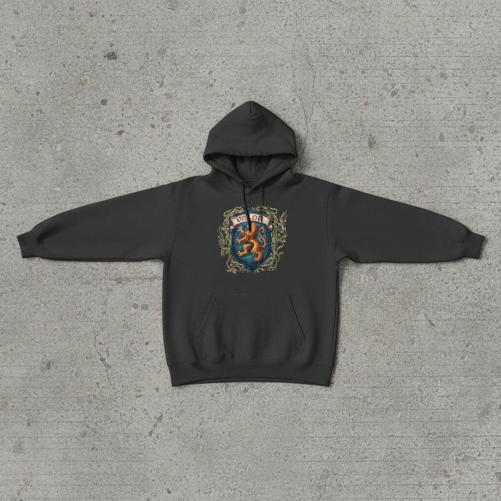 Sunset Knight Cotton Hoodie