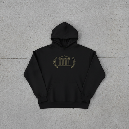 Greek Heavyweight Cotton Hoodie