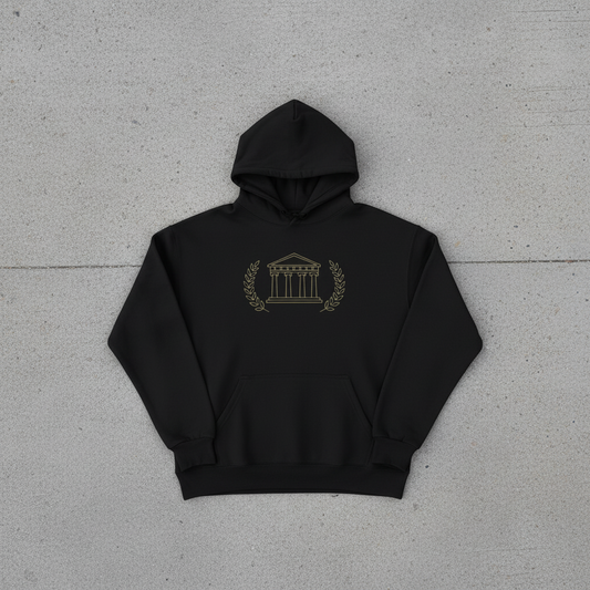 Greek Heavyweight Cotton Hoodie