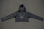 "Phoenix" – Vintage Washed Raw Edge Hoodie