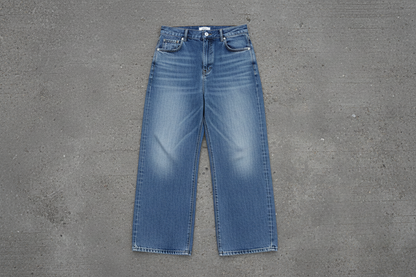Sun Fade Heavyweight Denim Jeans