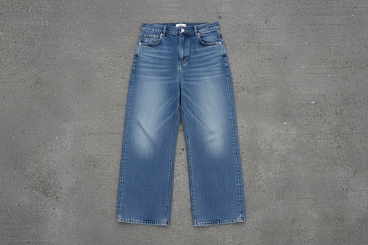 Sun Fade Heavyweight Denim Jeans