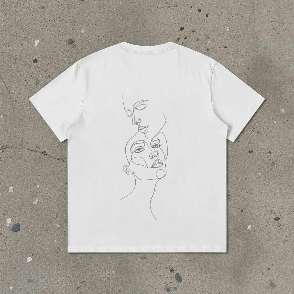 Ivory Form - Essential Cotton T-Shirt