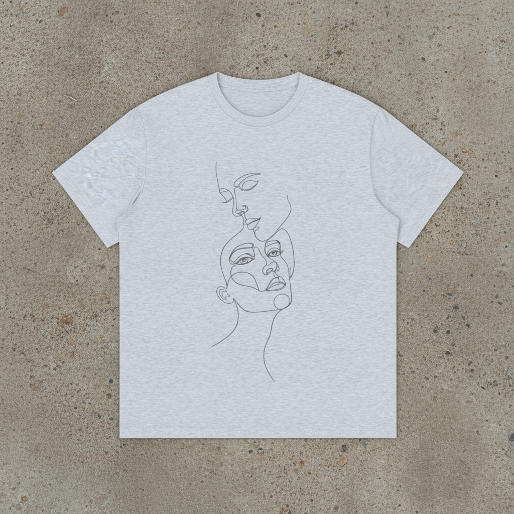 Ivory Form - Essential Cotton T-Shirt