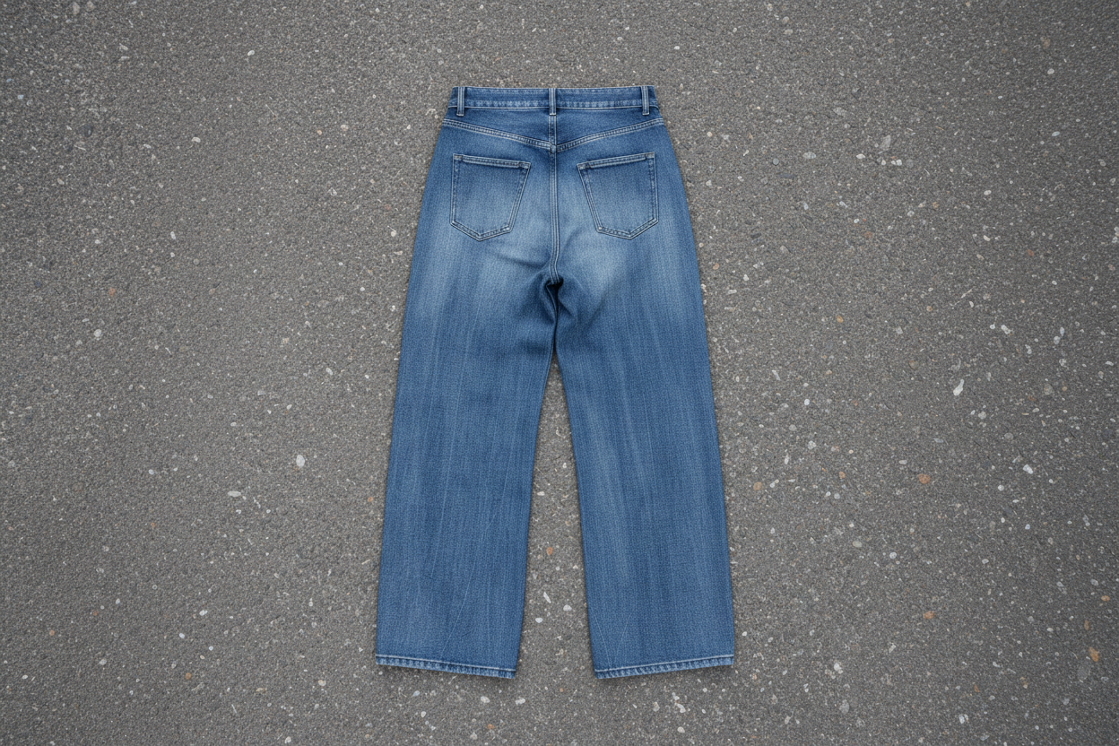 Sun Fade Heavyweight Denim Jeans