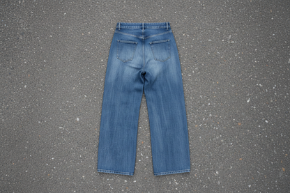 Sun Fade Heavyweight Denim Jeans