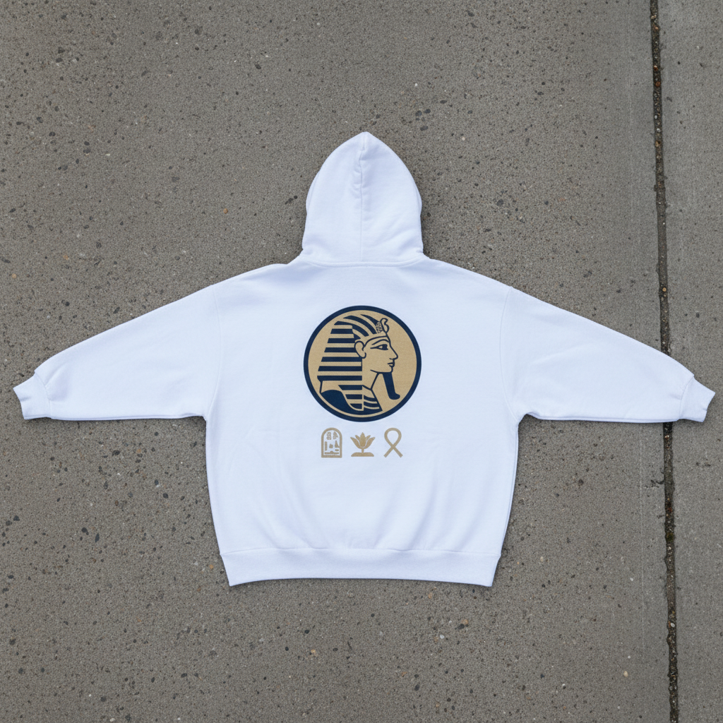 Pharaoh, Full-Zip Boxy Hoodie