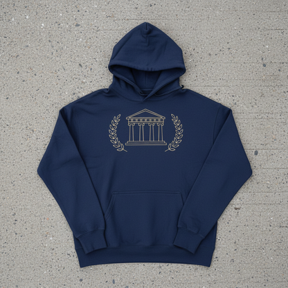 Greek Heavyweight Cotton Hoodie