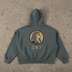 Pharaoh Sigil - Boxy Full-Zip Hoodie