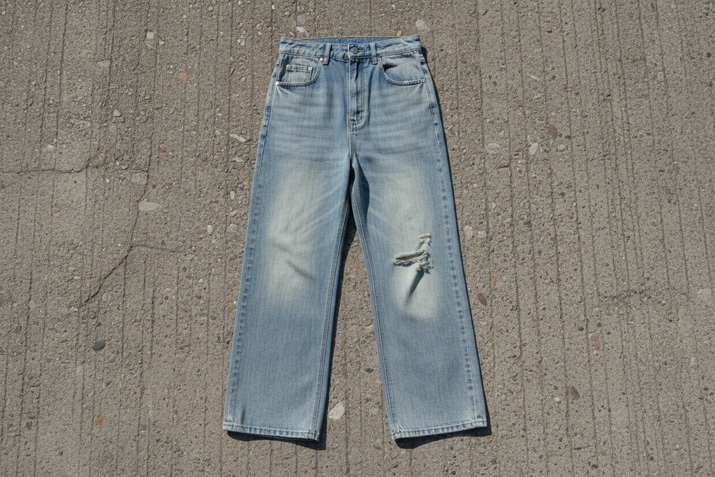 Vintage Wash – Distressed Denim Jeans