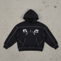 Night Watch - Stitched Boxy Fleece Hoodie