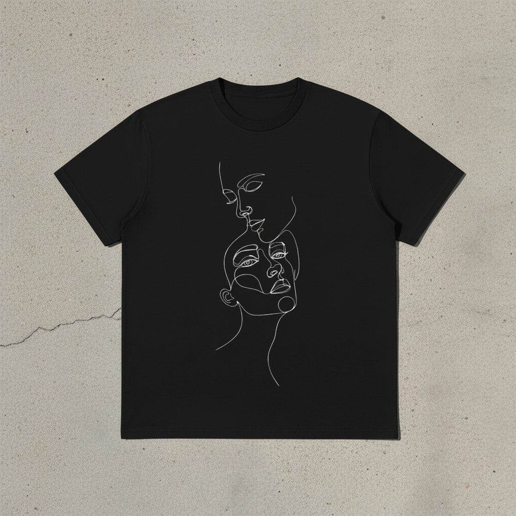 Midnight Script - Essential Cotton T-Shirt