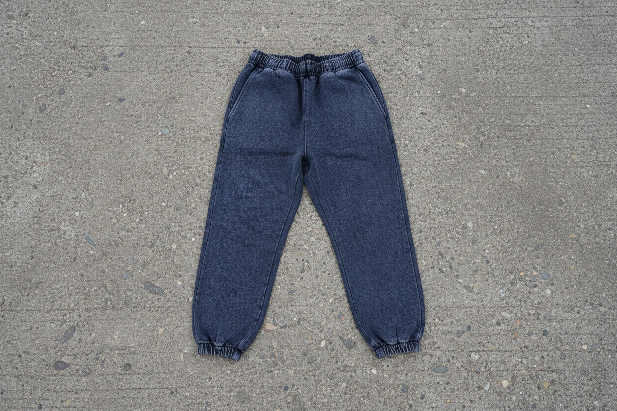 Snow Wash Jogged Sweatpants