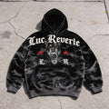 "The Reverie Hound" – Camo Washed Hoodie