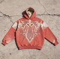 "Time Symbol" – Vintage Washed Hoodie