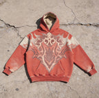 "Time Symbol" – Vintage Washed Hoodie