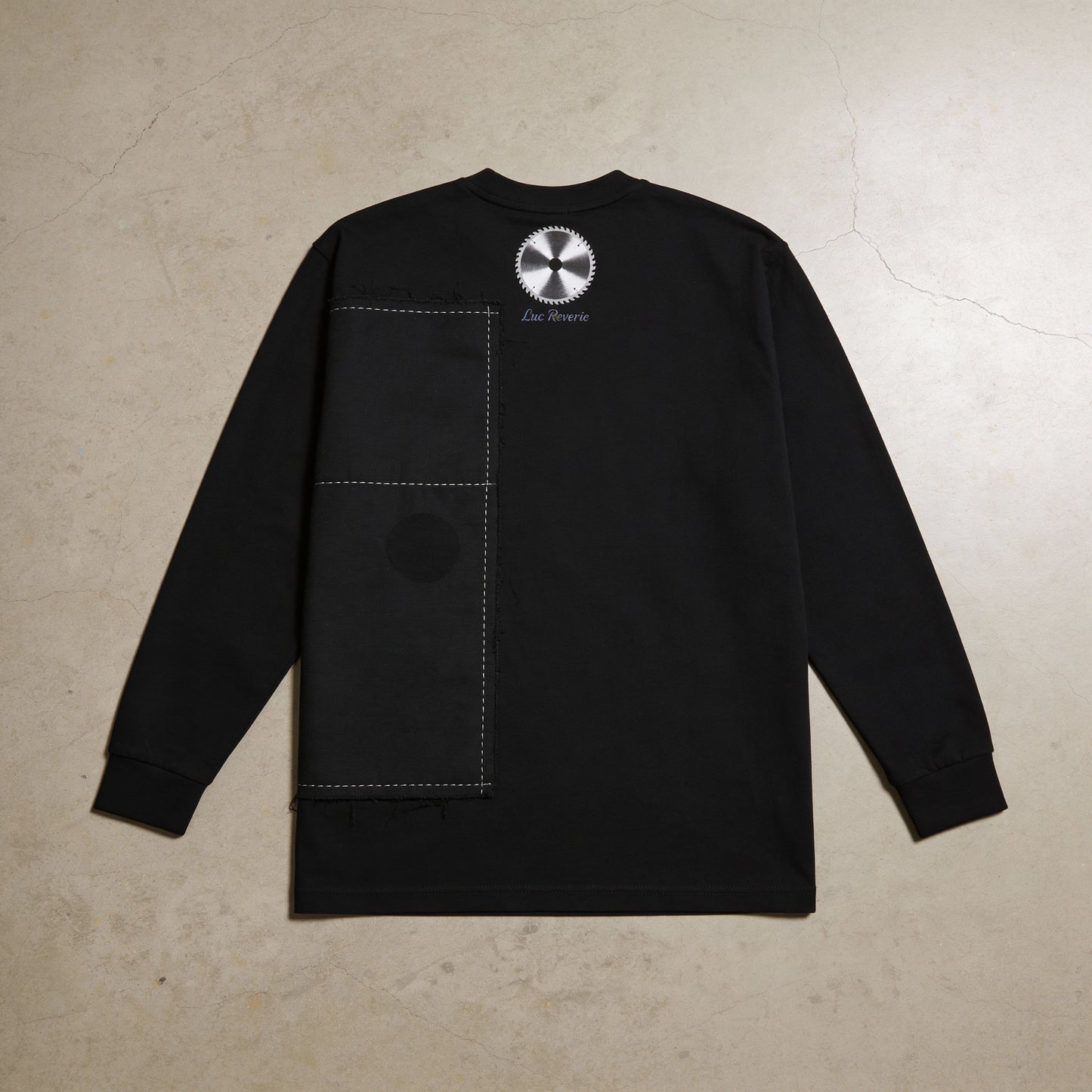 "The saw" cotton sweater