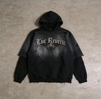 The Scarred - Sun Faded Layered Hoodie