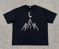 "Lunar Peaks" - Oversized Cotton T-Shirt