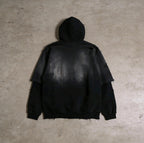 The Scarred - Sun Faded Layered Hoodie