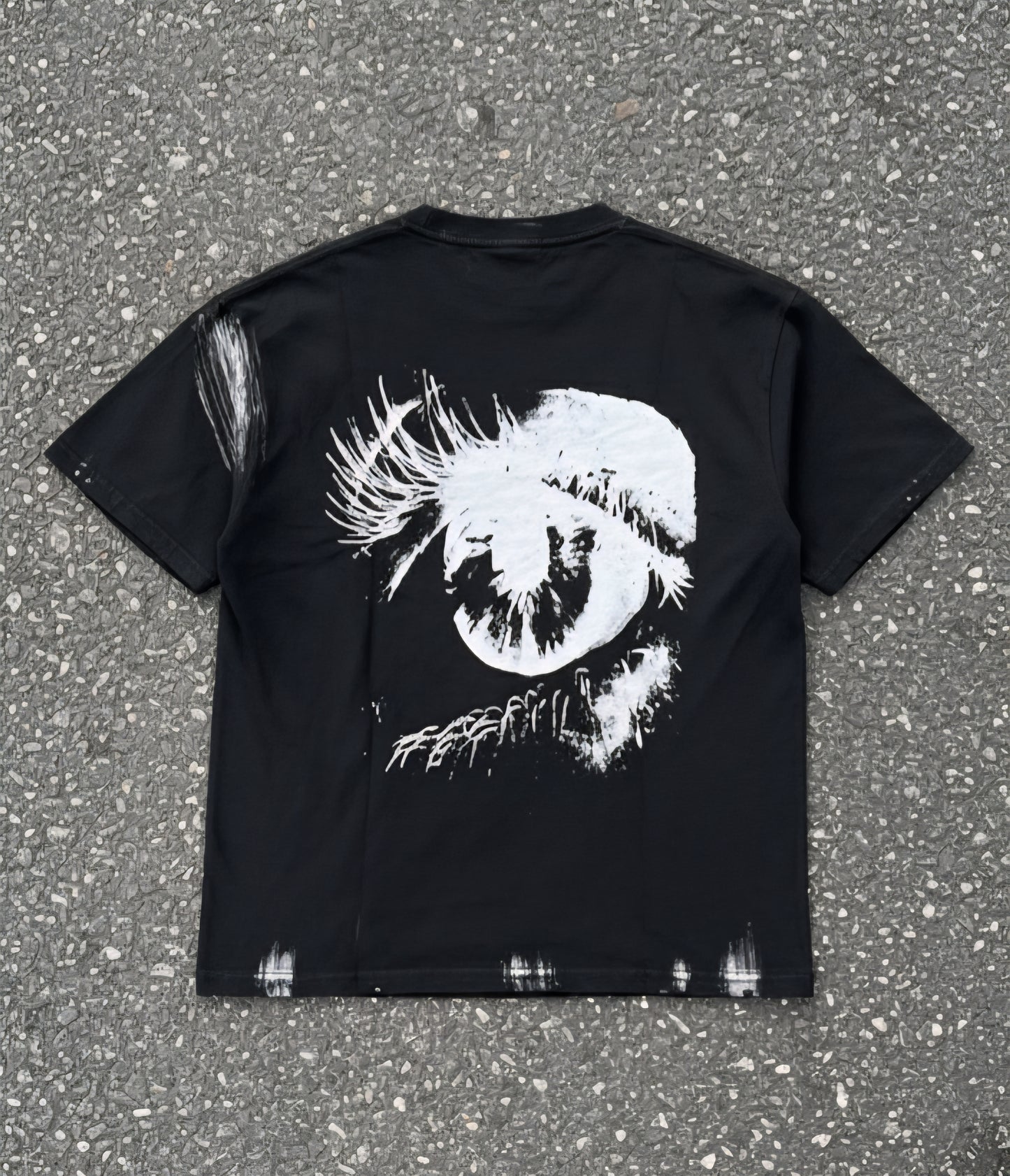 "The Observer" Hand Brushed Cotton T-Shirt