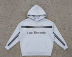 "The Observer" - Contrast Tape Fleece Hoodie